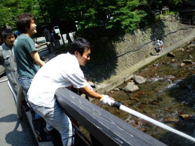 かき氷サービス